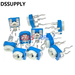 10PCS RM065 Series RM-065 Trimpot Trimmer Potentiometer Variable Resistor 100 200 500 1K 2K 5K 10K 20K 50K 100K 200K 500K 1M Ohm