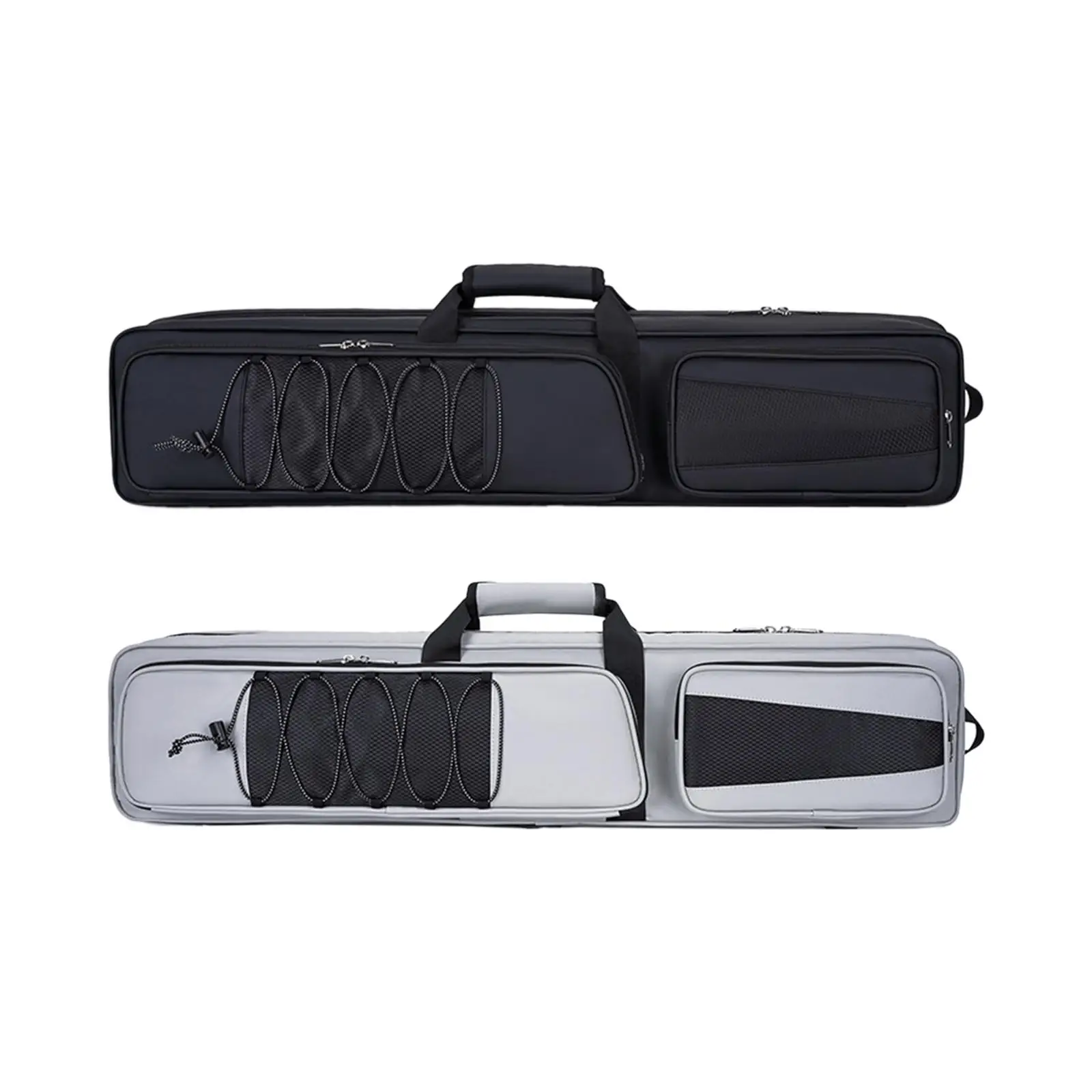 

Pool 4x5 Billiard Sticks Carrying Case with Multi Pockets Billiards Accessory Protector Storage Bag Protection Pouch