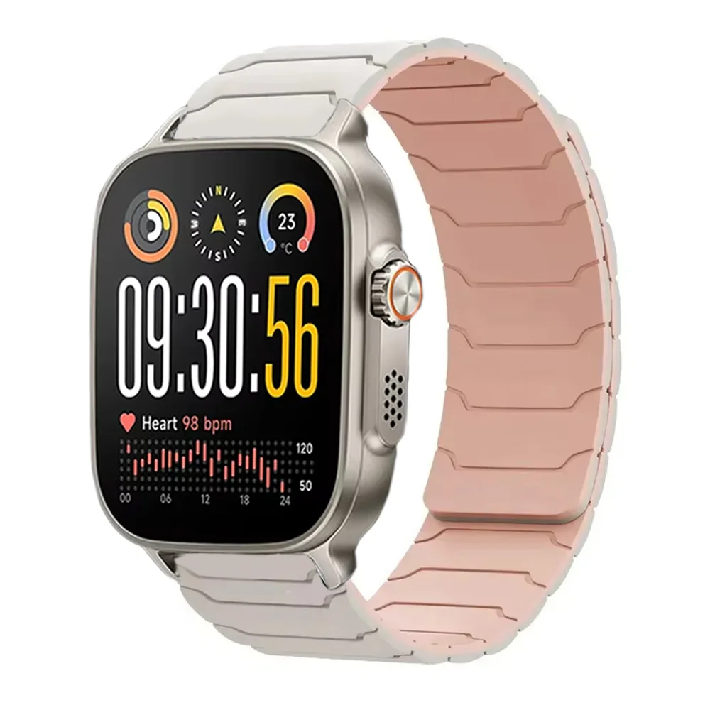 20 mm 22 mm magnetisches Silikonarmband für Realme Watch 5-S-3-2, modisches Armband für OPPO Watch X3-X2-X-S/Xiaomi Watch 5 S5-4-3 Band