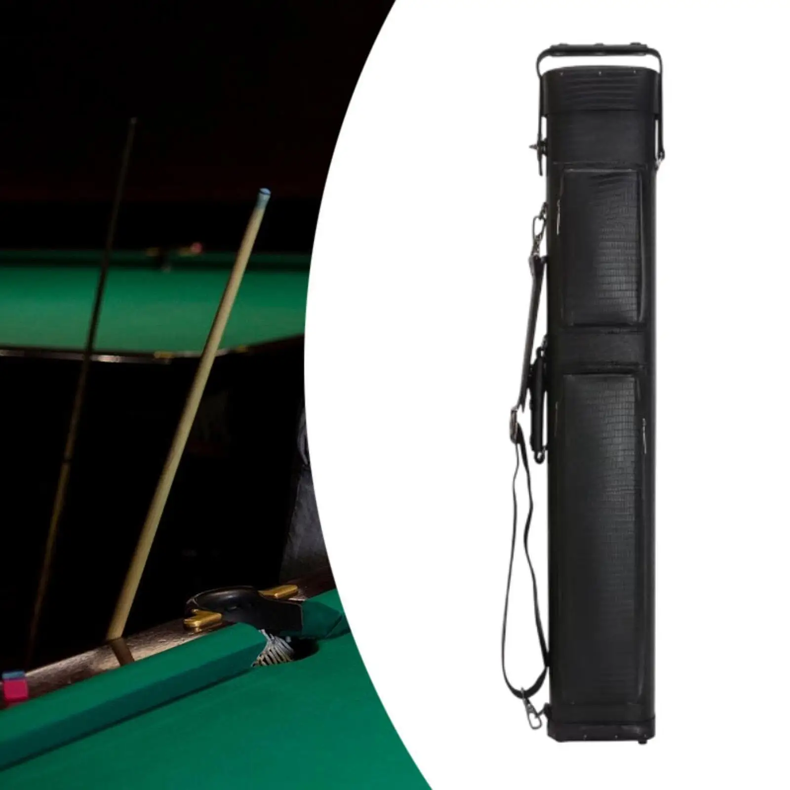

Pool Cue Case Pool Cue Bag Velvet Lining Lightweight Easy to Carry Protective Pouch Billiard Pool Cue Stick Carrying Bag