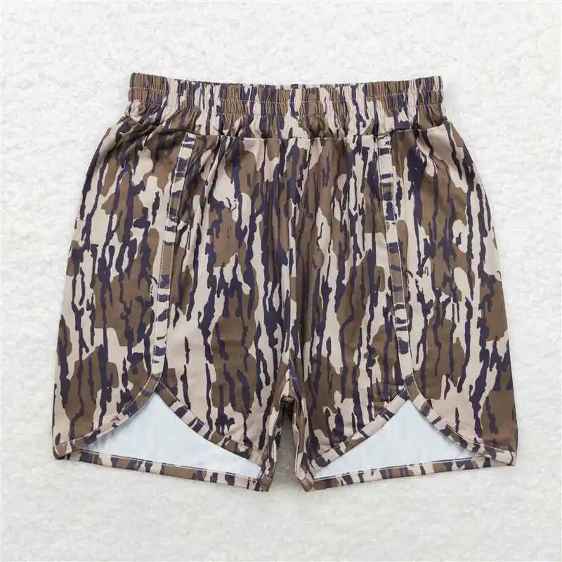 Wholesale hot sale western boutique clothes  Adult Women Summer Camo Bottoms Shorts