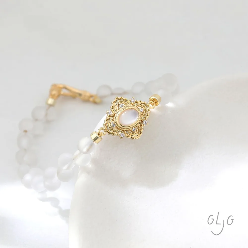 1CS Diamond Double Hanging shell Charms for Jewelry Findings Making Supplies DIY Brass 14k Gold Plated Accessories 20*14mm