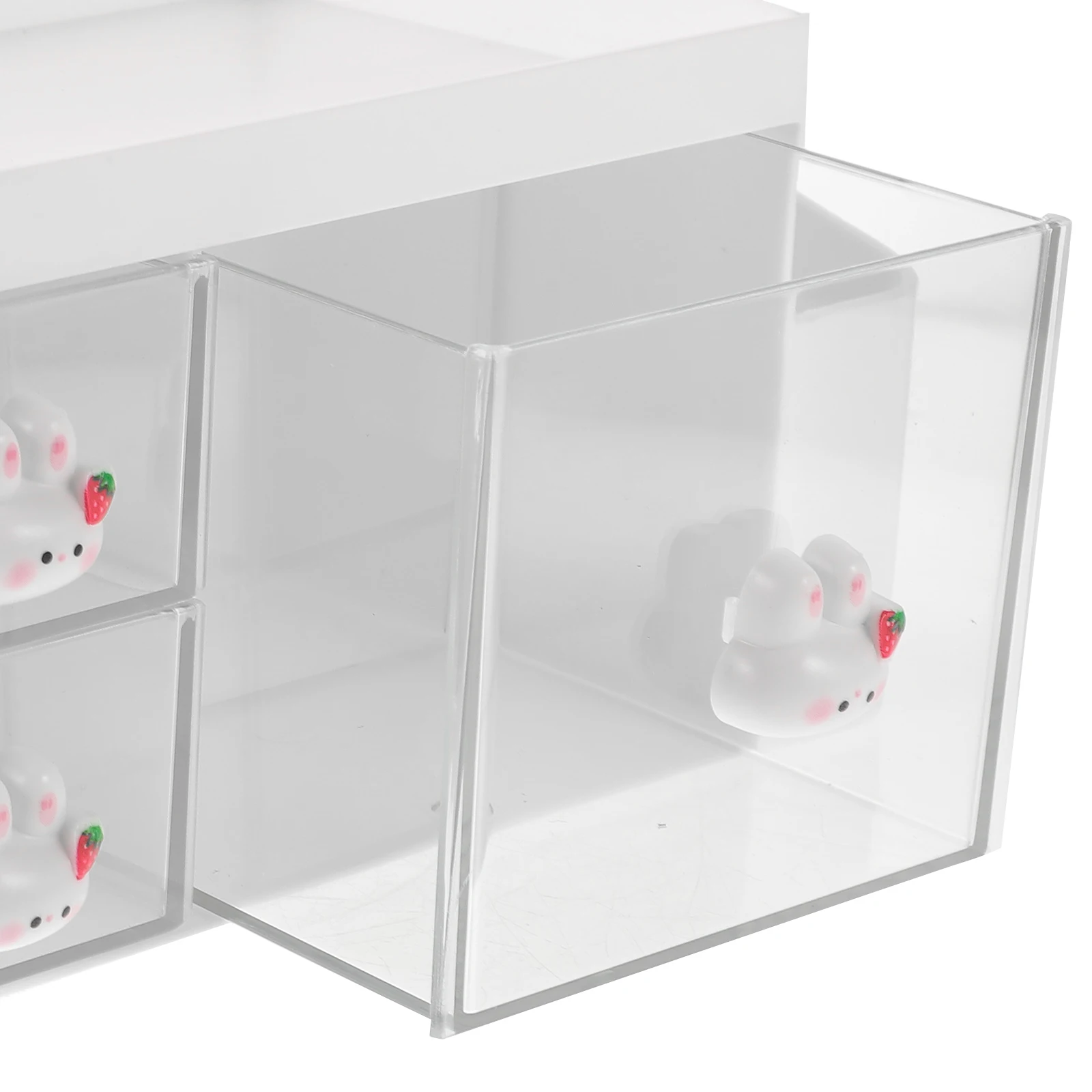 

Desk ganizer 3 Drawers White Plastic Large Capacity Stationery Storage Box Desk Pen Holder Student Supplies Office Study Bedroom