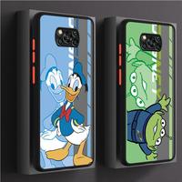 Duck Aliens Woody Minnie Mouse Matte Phone Case for Xiaomi Poco X3 NFC 14 X4 X5 12T Mi 9T 10T Pro 13 12 12X C50 C51 Translucent