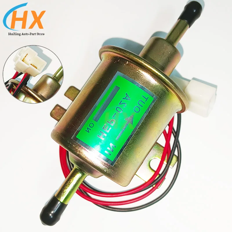 High Quality HEP-02A 12V For Car Motorcycle ATV Fuel Pump Low Pressure Universal Diesel Petrol Gasoline Electric Fuel Pump