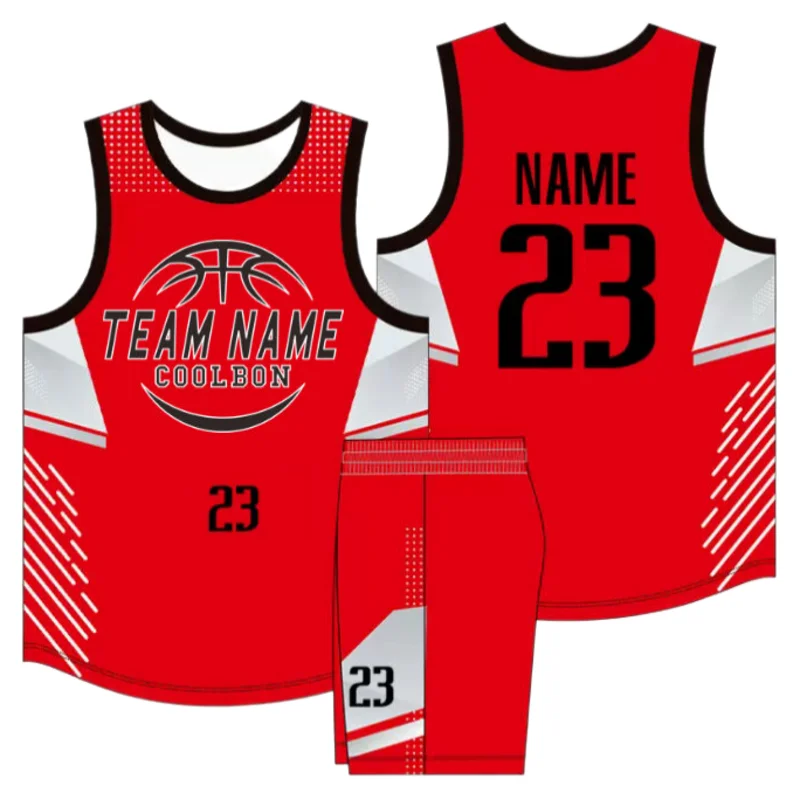 5PCS Men's Basketball Jersey Competition Uniforms Suits Breathable Sports Clothes Sets Custom Basketball Jerseys Shorts