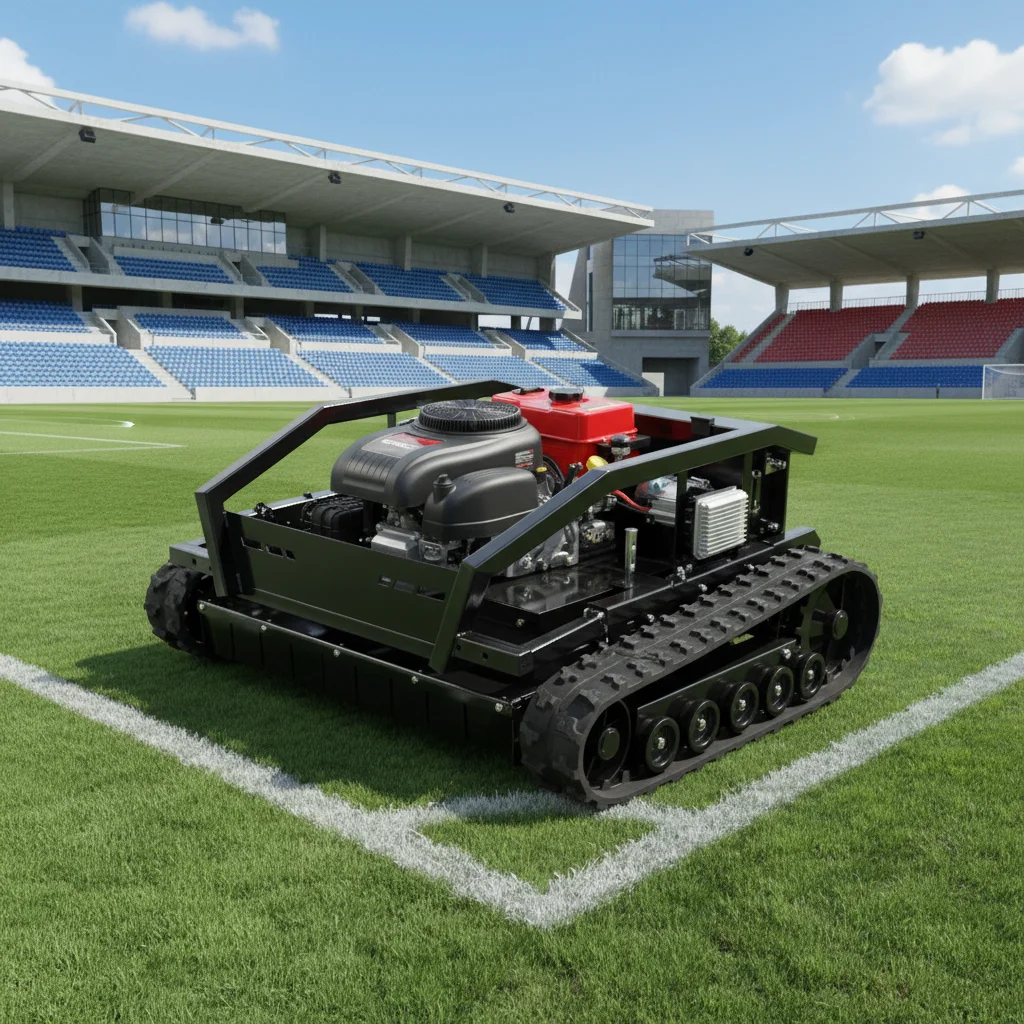 

Remote Control Tracked Crawler Mower Zero Turn Slope Lawn Mower Heavy Duty Grass Cutter for Farm Orchard