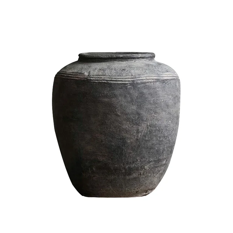 

ceramic vase flower arrangement living room dining room countertop floor-to-ceiling home decoration ornaments piece wabi Sabi re