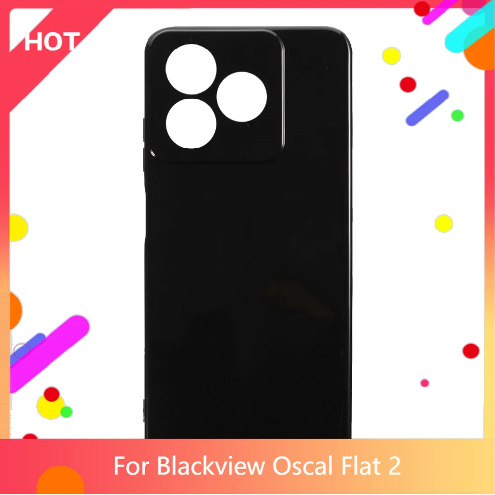 Oscal Flat 2 Case Matte Soft Silicone TPU Back Cover For Blackview Oscal Flat 2 Phone Case Slim shockproo