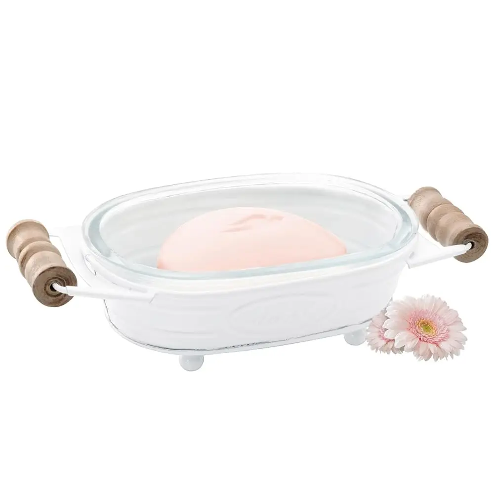 

Белая деревянная мыльница в стиле фермерского дома для ванной комнаты – Забавная подставка для мыла для кухни – Аксессуары для ванной в стиле фермерского дома – Деревянная мыльница – Рустикальная мыльница