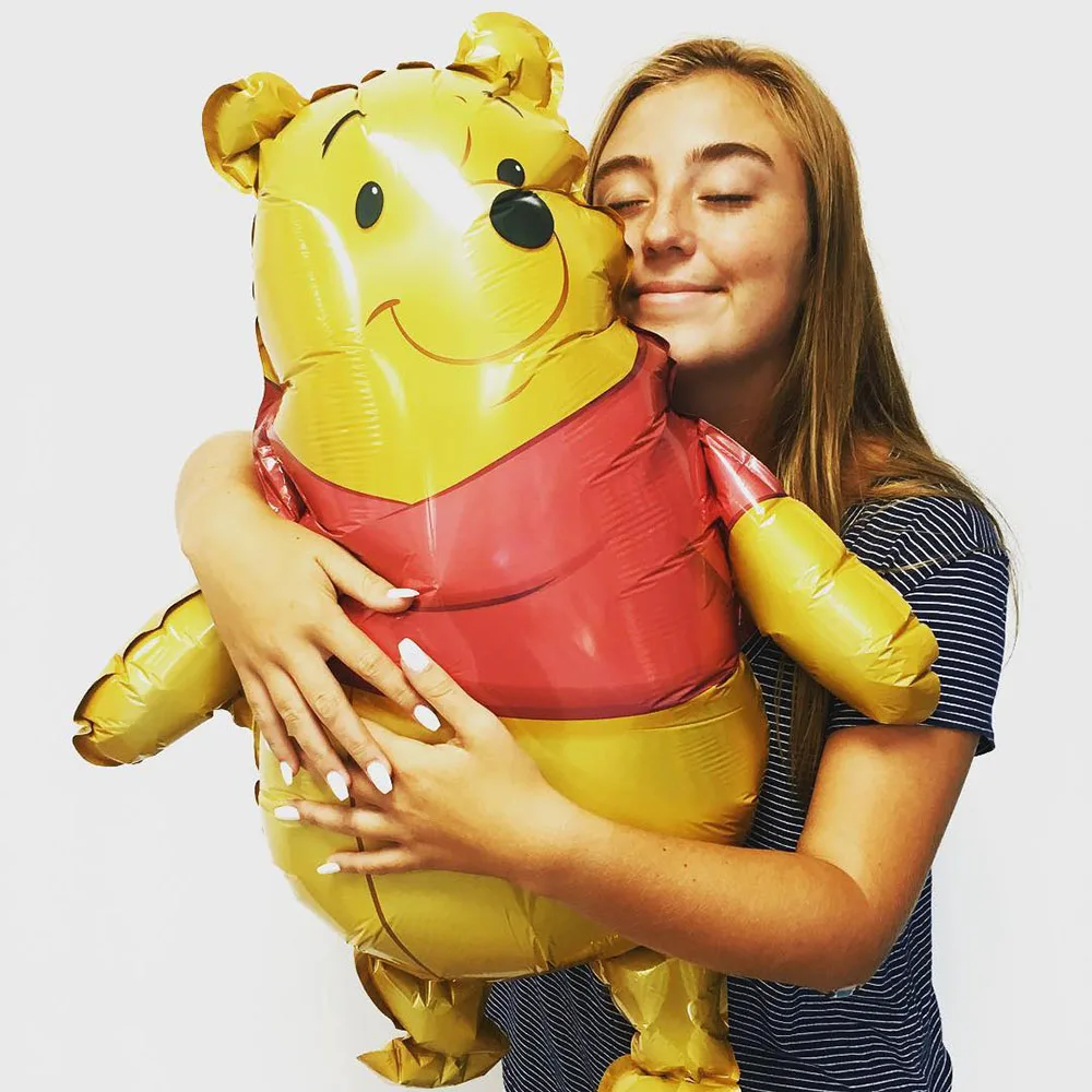 Disney Winnie the Pooh Aluminum Film Balloon Cartoon Animal Shape Aluminum Film Balloon Children's Toy Balloon Birthday Party De