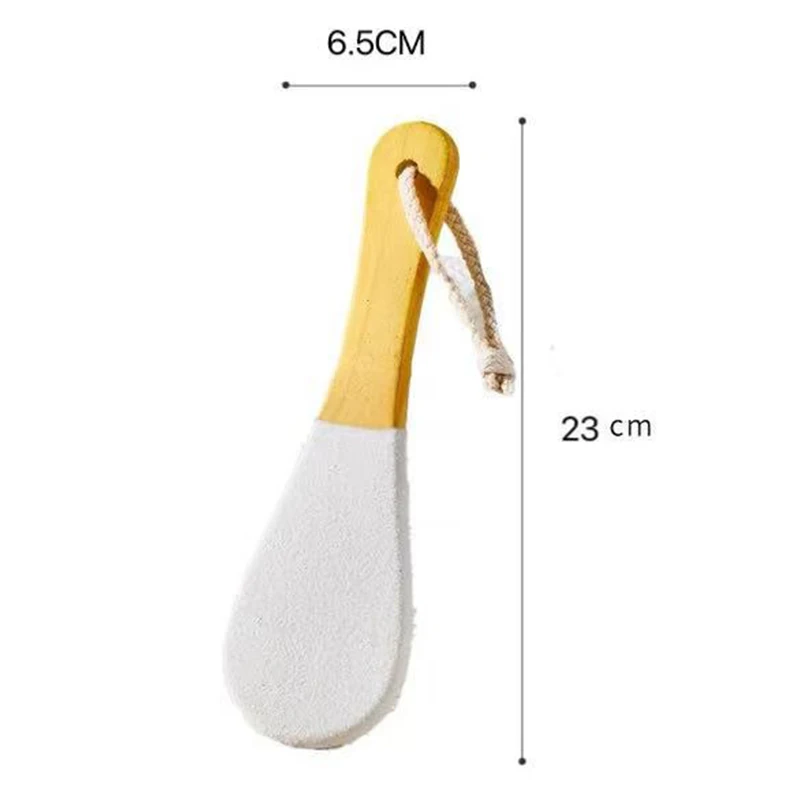 1Pc Harde Dode Huid Verwijderen Bamboe Siliciumcarbide Voetrasp Bestand Scrubber Rasp Eelt Pedicure Tool Exfoliërende Gereedschap