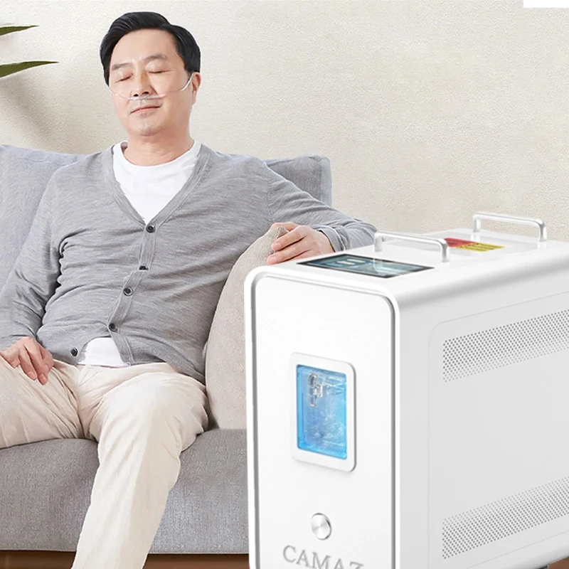 

CAMAZ Industrial Pure H2 Hydrogen Generator 1500ml/min SPE Tankless Hydrogen Oxygen Inhalation Machine