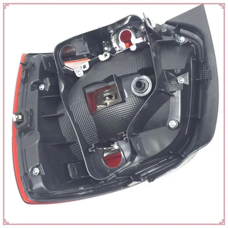 الضوء الخلفي آسى غطاء لشركة فولكس فاجن بولو 2014-2018 سيارة الذيل ضوء لا لمبة الذيل مصباح ضوء الفرامل الخلفية