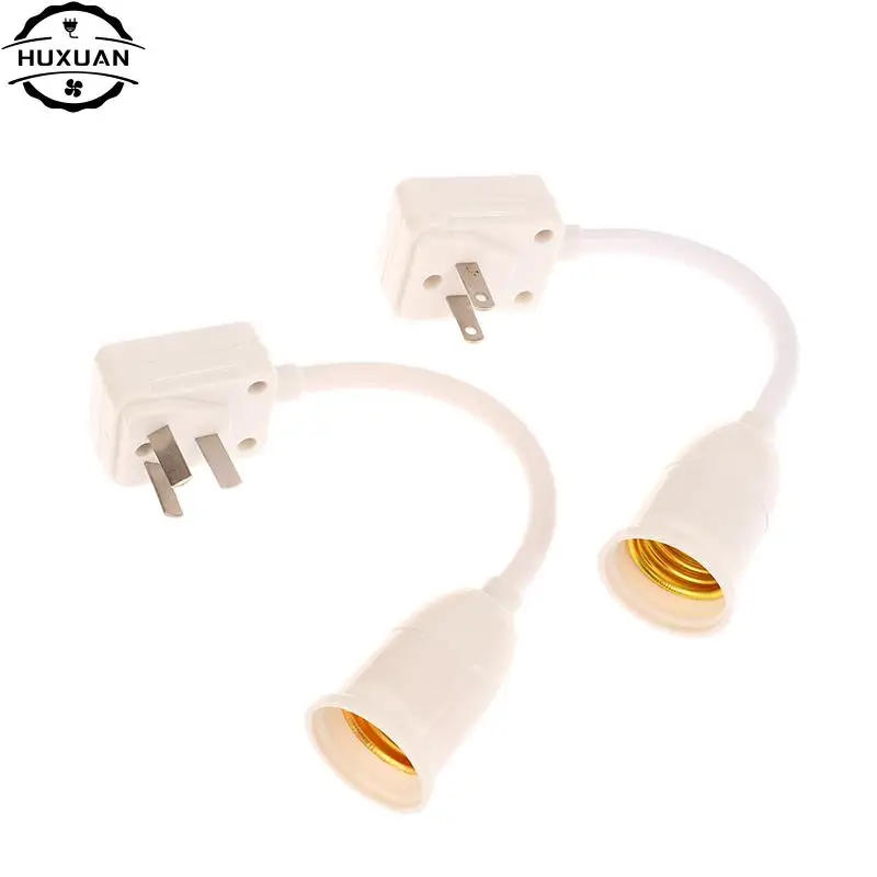 Conecte a E27 Lâmpada Base Conversão, Parede de Luz LED, Suporte flexível, Conversor com Interruptor, Cabeça de LED, Lâmpada Tomada Adapter, 2 Pinos, 3Pin