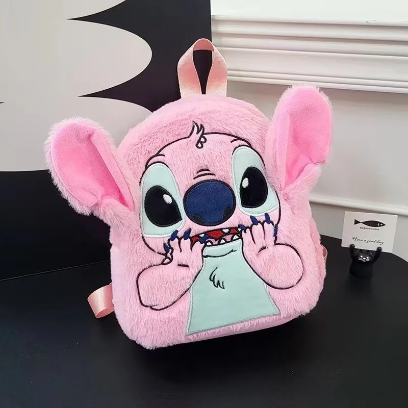 

Рюкзак для куклы Disney Stitch с Микки Маусом, мультяшная сумка через плечо для мальчиков и девочек