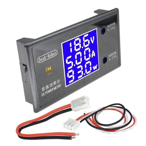 DC 0-500V 5A 10A 250W 999W woltomierz cyfrowy LCD amperomierz napięcie prądu miernik mocy wykrywacz napięcia Tester monitora