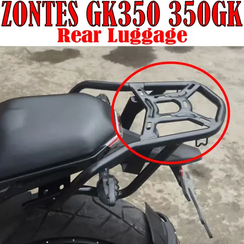 ZONTES GK350 350GK 오토바이 리어 선반 테일 스톡 리어 러기지 랙 새들백 지지대 트렁크 거치대 ZONTES GK 350 에 적합  Best5