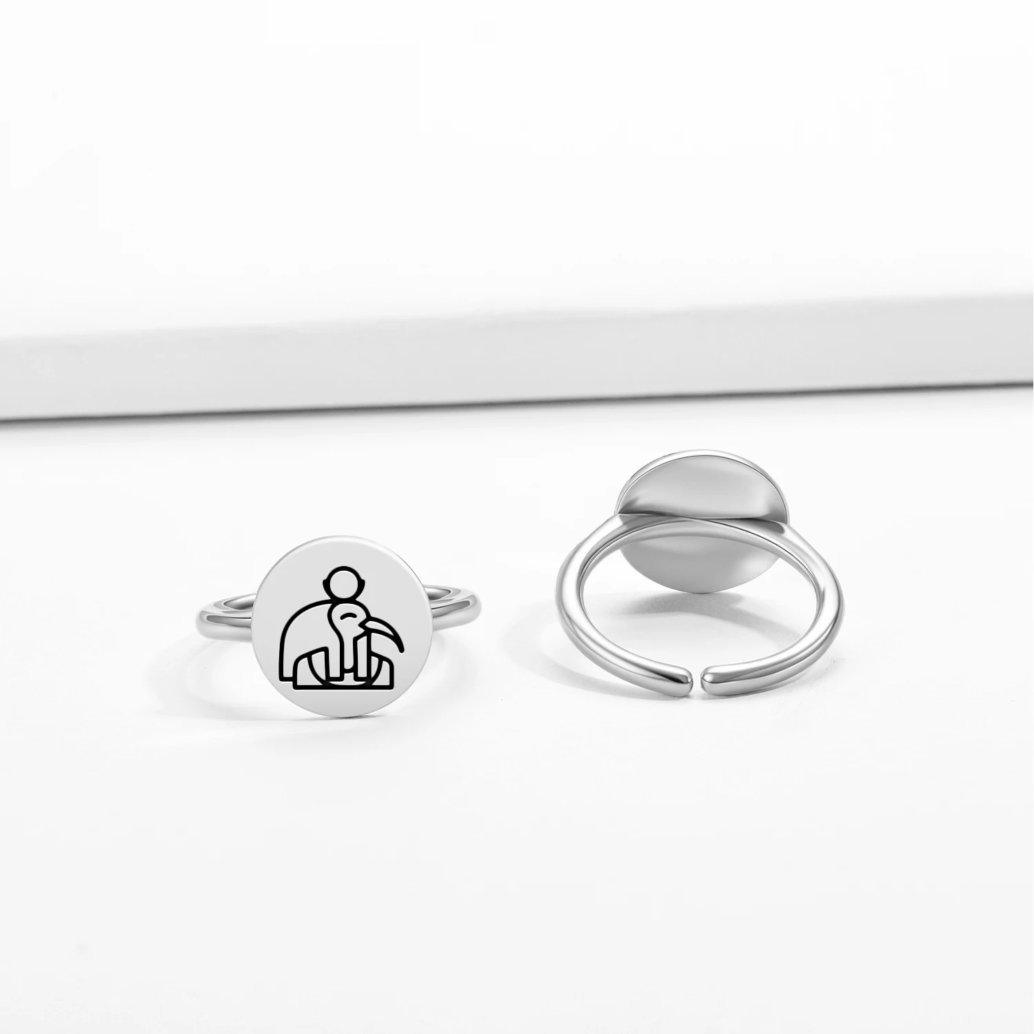 

Кольцо с египетскими точками, стерлинговое серебро 925 пробы, кольцо изменяемого размера, подарок на день рождения для женщин, модные ювелирные изделия