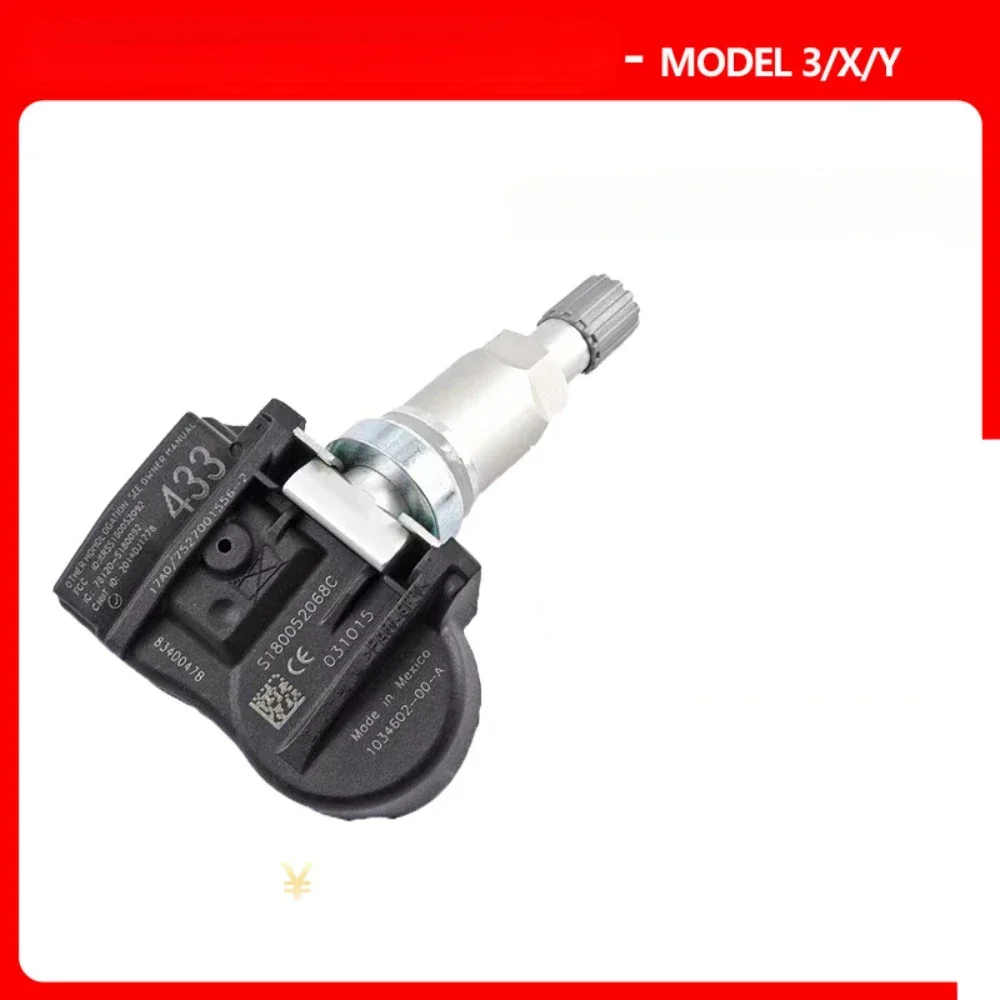 103460200A 433MHz TPMS Sensor S180052068C For Tesla Model S Model X Tire Pressure Sensor