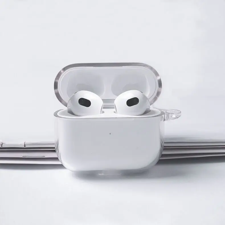 Transparent Earphone Cases For Airpods 4 /2 /3 PC Case New Headphones Protective Case For Apple Airpods Pro 2 Airpods Covers