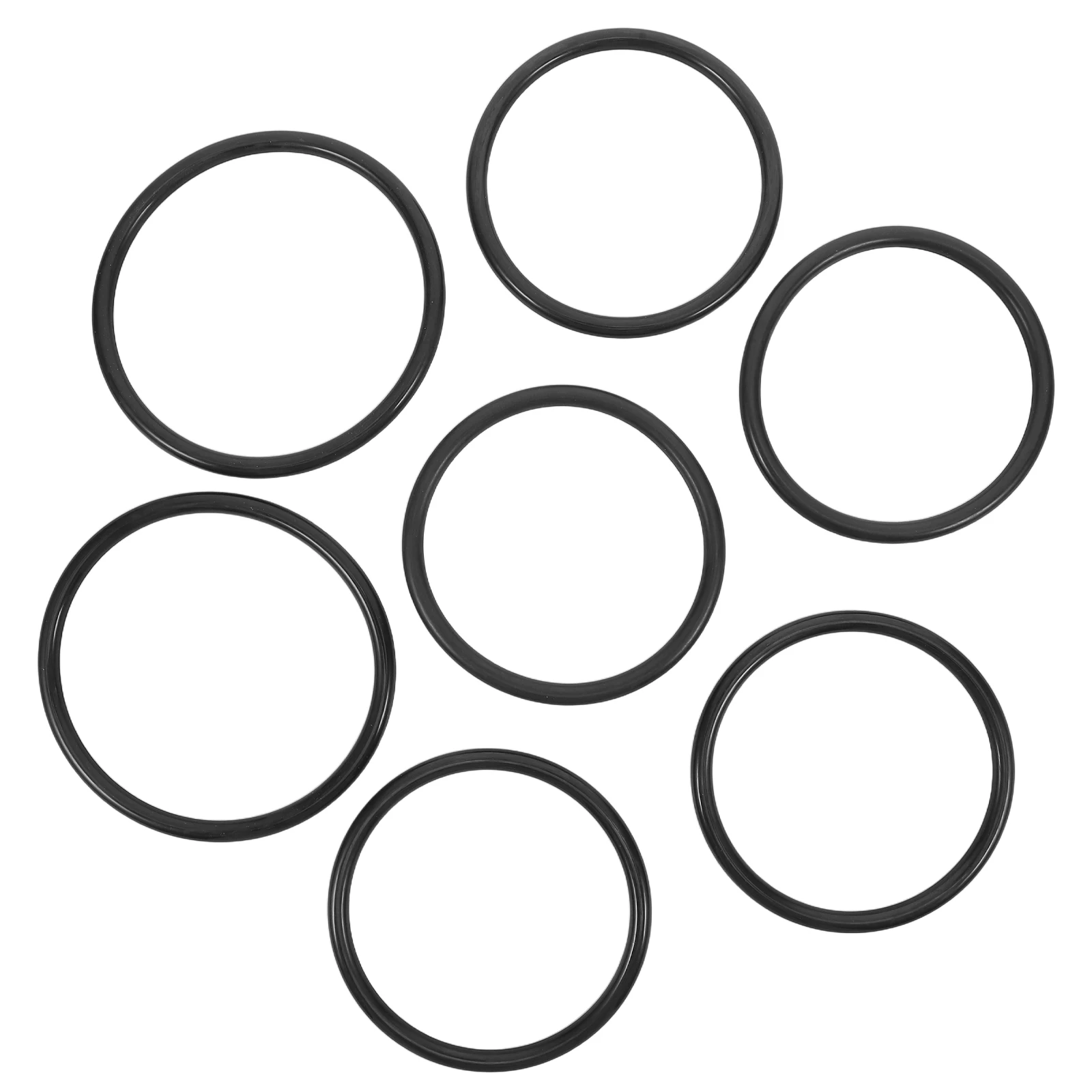

7pcs Singing Rubber Ring Music Cushion For Sound Bowl Mat Durable Instruments Cushion Bowl Rubber Ring Set