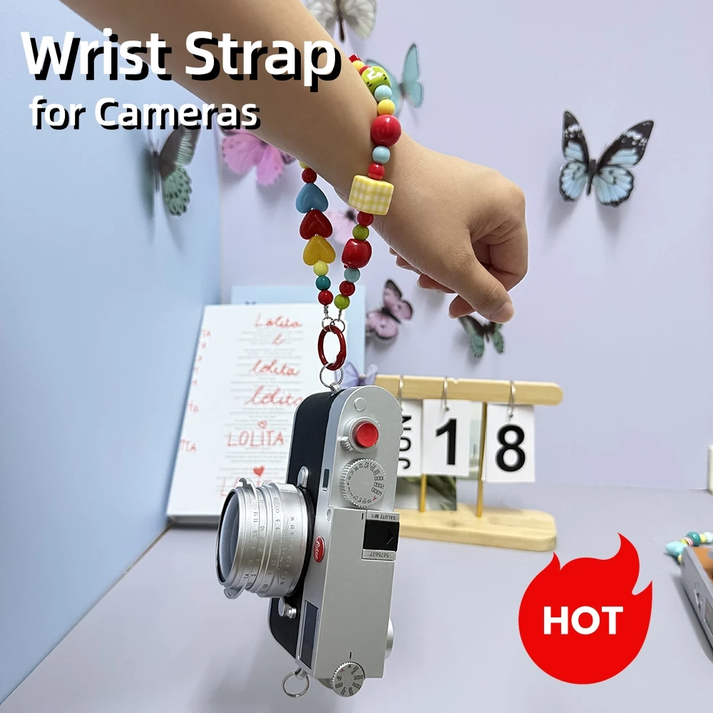 Camera Wrist Strap Hanging Rope Cute Strings for Ricoh GR4 GR3 GR3x Sony ZV1 Canon G7X Fuji SLR Micro Single Accessories INS Hot