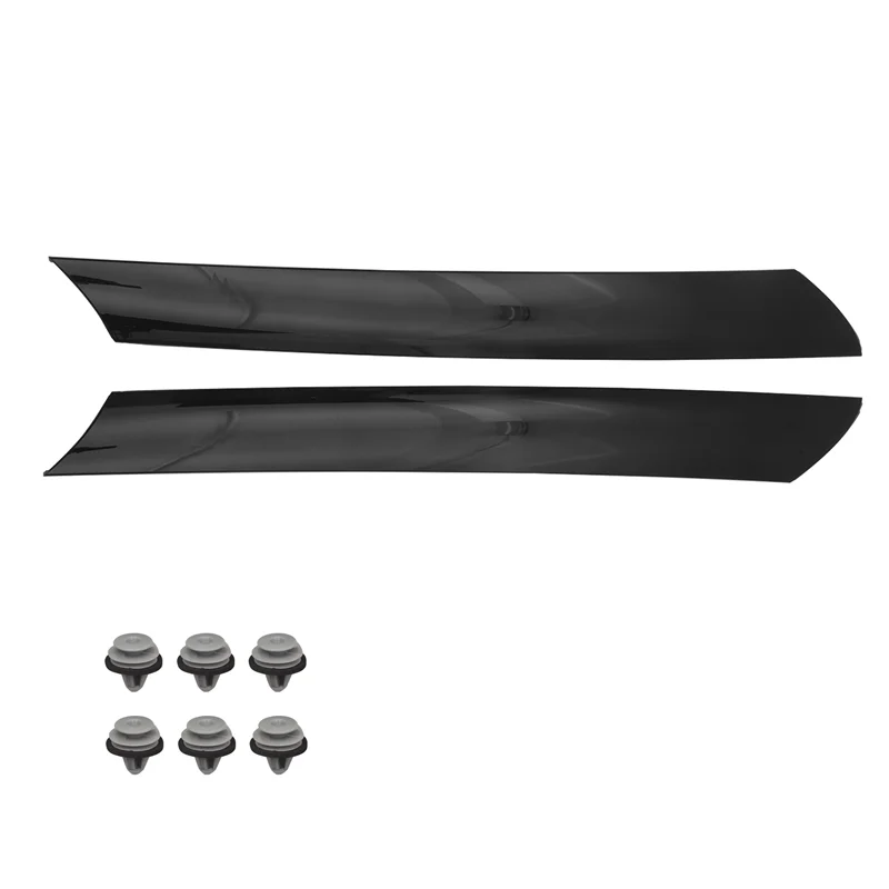 

AU28-Car Exterior Molding Windshield Pillar Trim Front Left + Right Side For Kia Soul 2010-2013 86170-2K500 86180-2K500