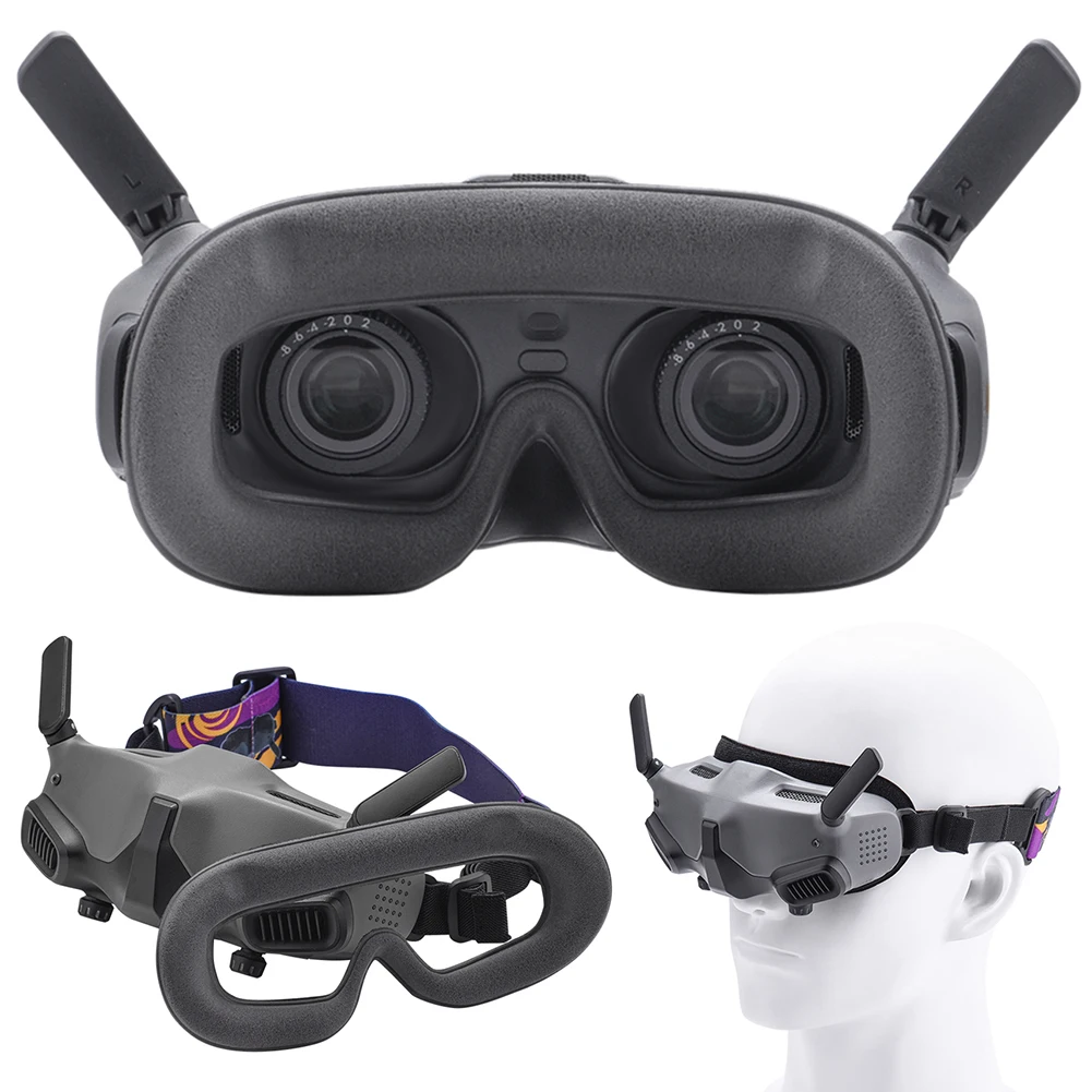 

Sponge Eye Pad Comfortable Face Cushion Cover Anti-Light Leakage Face Padding Accessories Eye Mask Pad for AVATA Goggles 2