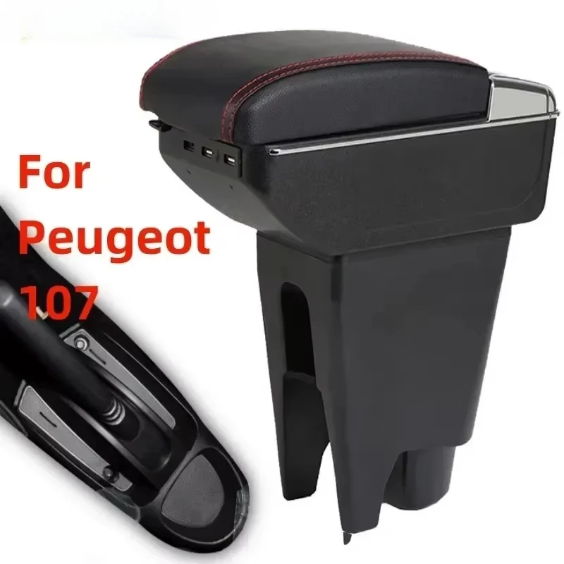 

For Citroen C1 Armrest Box For Peugeot 107 Toyota Aygo BJ Armrest Car Accessories nterior detail Simple installation