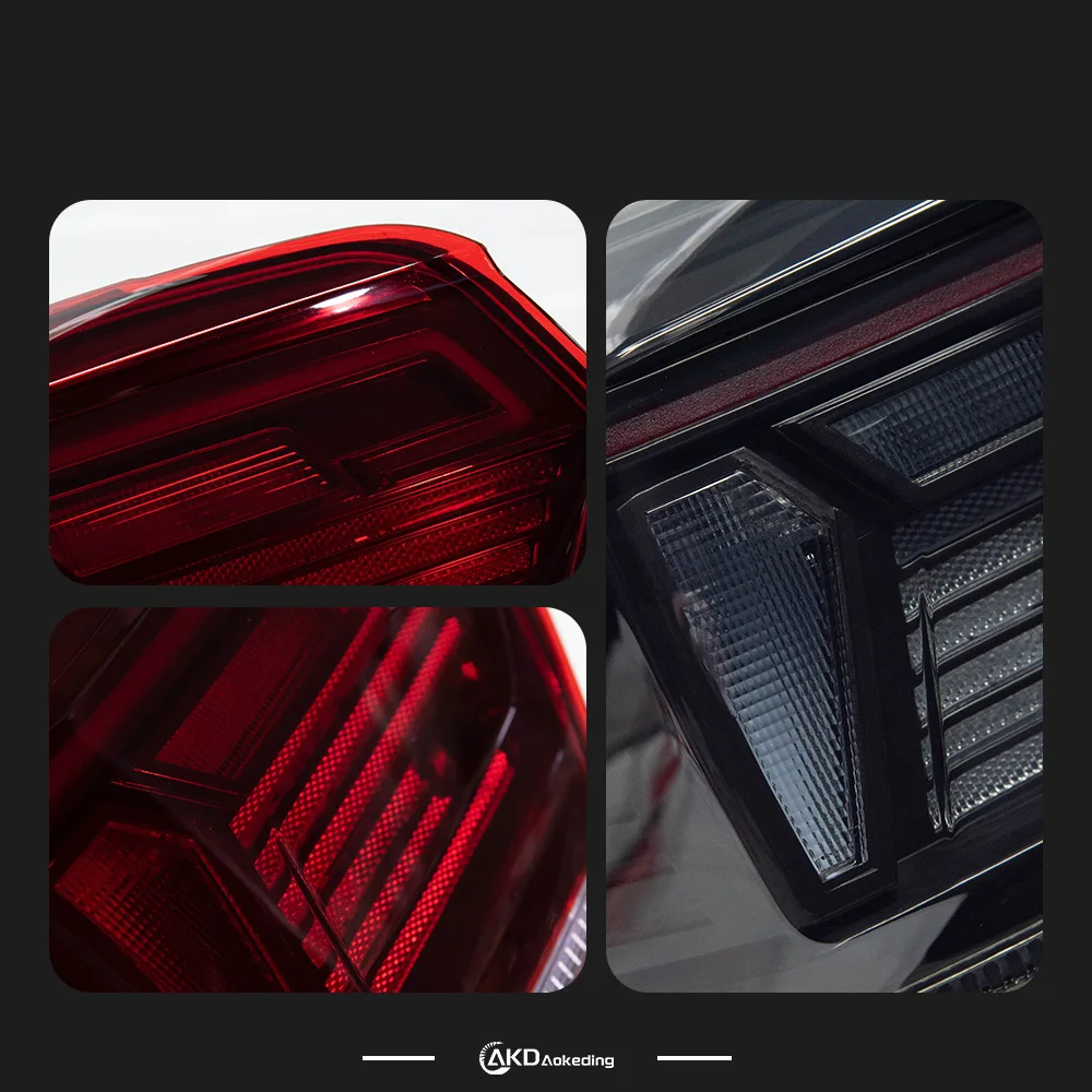 AKD Car Lights for VW Polo Led Tail Light 2019-2022 Vento Rear Lamp DRL Animation Dynamic Signal Reverse Automotive Accessories