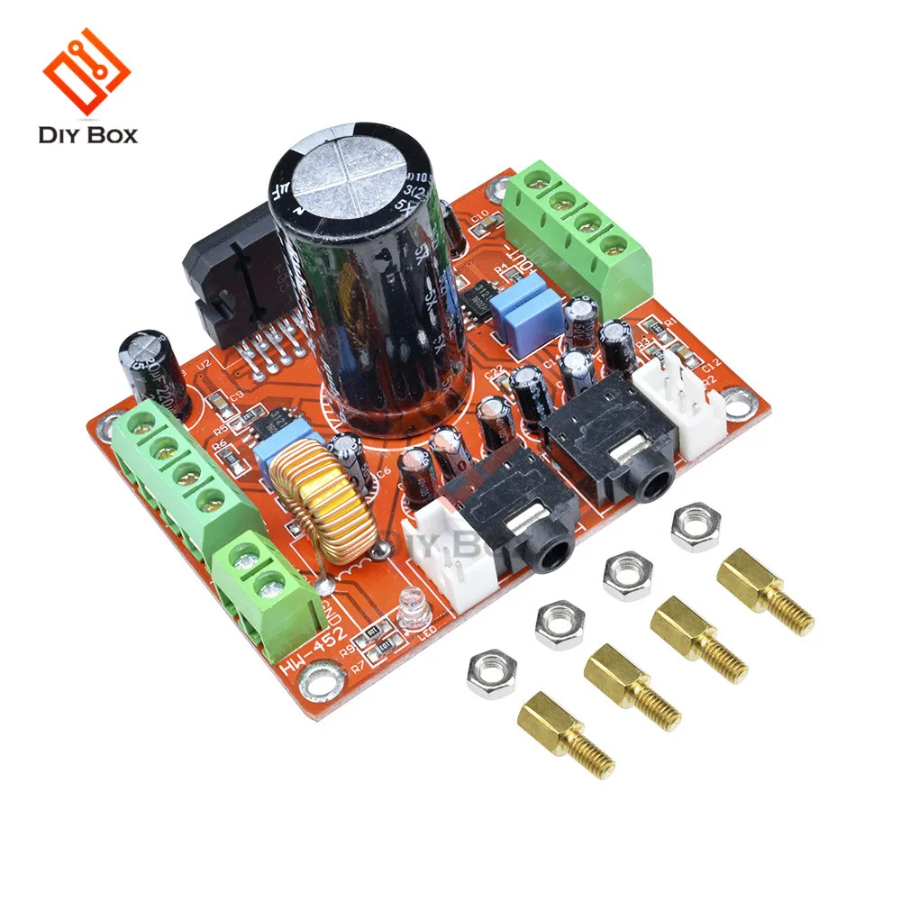 TDA7850 Digital Audio Amplifier Board DC 12V 4*50W BA3121 Noise Reduction Car AMP Power Amplifiers Car Speaker DIY Kit