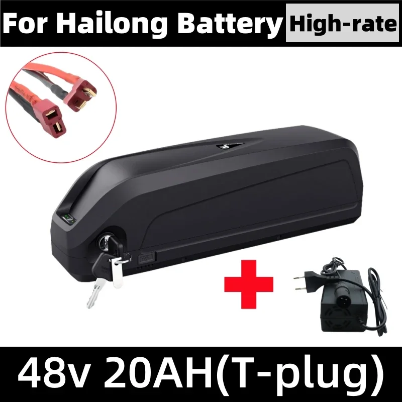 Hailong 10S6P-13S6P-14S6P Lithium Ion Battery Pack 48V 36V 20Ah 30Ah Li-Ion for 250W-1500W Motor 18650 Cells with BMS image 3