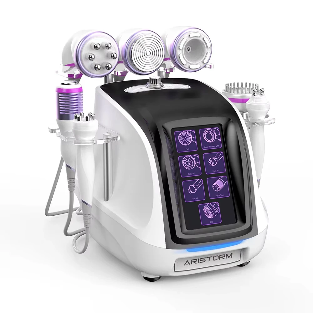 2025 Aristorm 8/9 en 1 40k Machine de Cavitation professionnelle sous vide RF raffermissement de la peau Machine de sculpture du corps dispositif de beauté