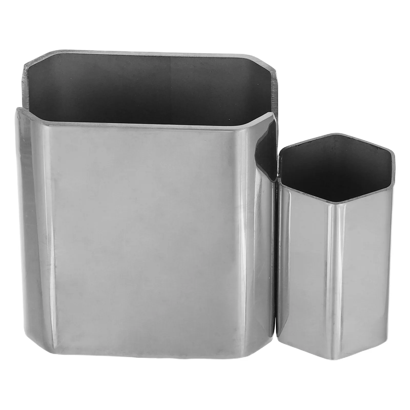 Upright Stainless Steel Napkin Holder Tabletop Modern Metal Tissue Dispenser Toothpick Storage Box Organizer Dining Kitchen