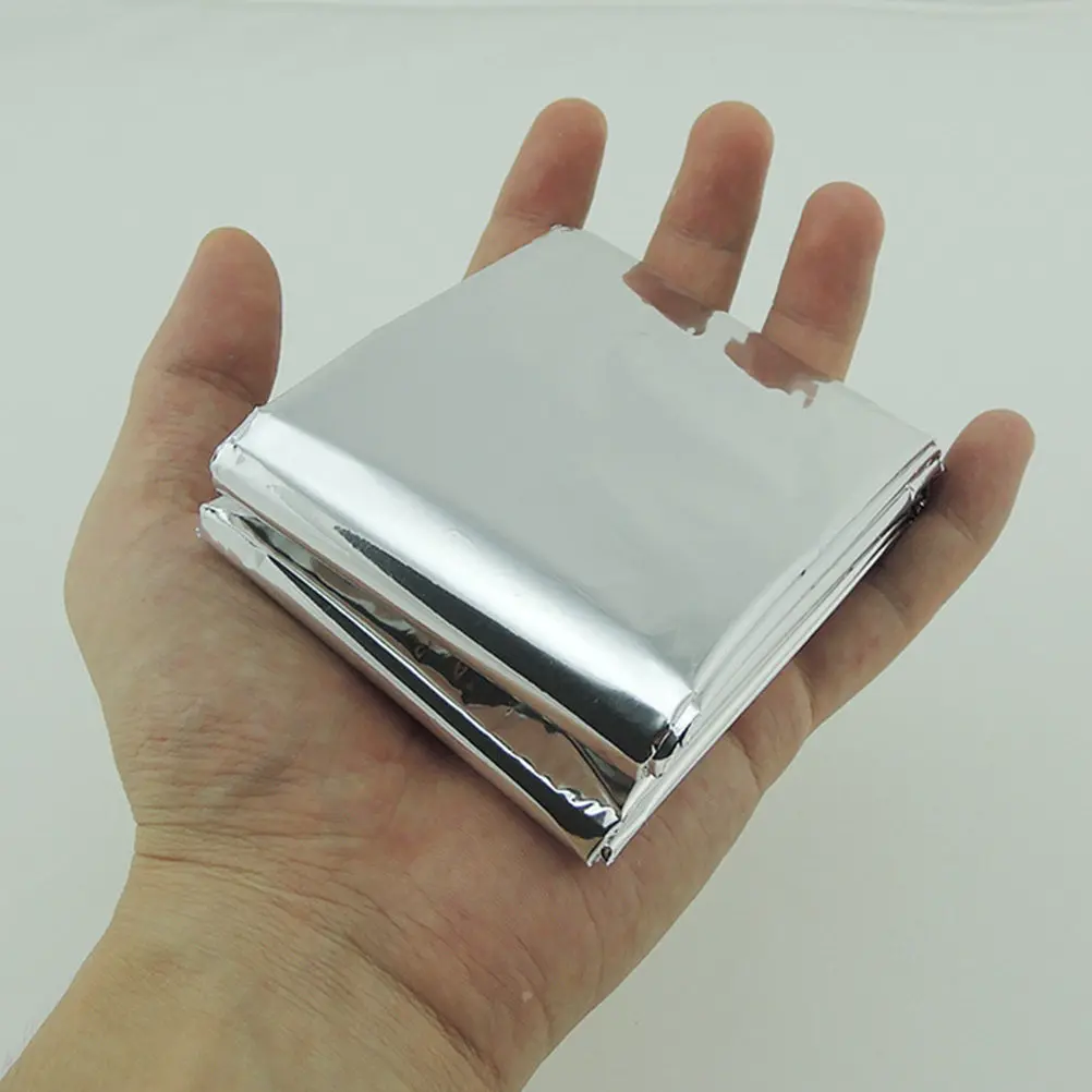 

Набор из 3-х спасательных термоодеял для экстренных ситуаций, золотисто-серебристые светоотражающие, легкие, для использования на открытом воздухе