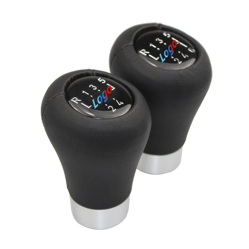 Car Gear Shift Knob For BMW 1 3 5 6 Series E30 E36 E39 E46 E60 E87 E90 E91 E92 5/6 Speed Manual Transmission & Anti-Slip Grip