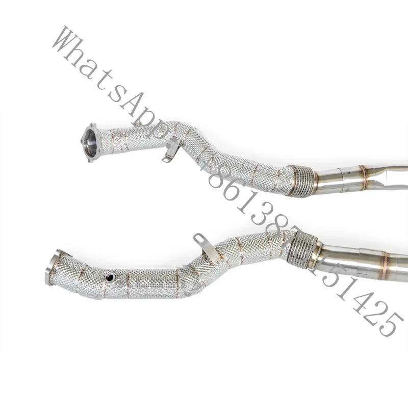 

Suitable Exhaust Downpipe Flying Spur 5.0T 2013-2018 Stainless Steel Insulated Exhaust Pipe Racing Performance