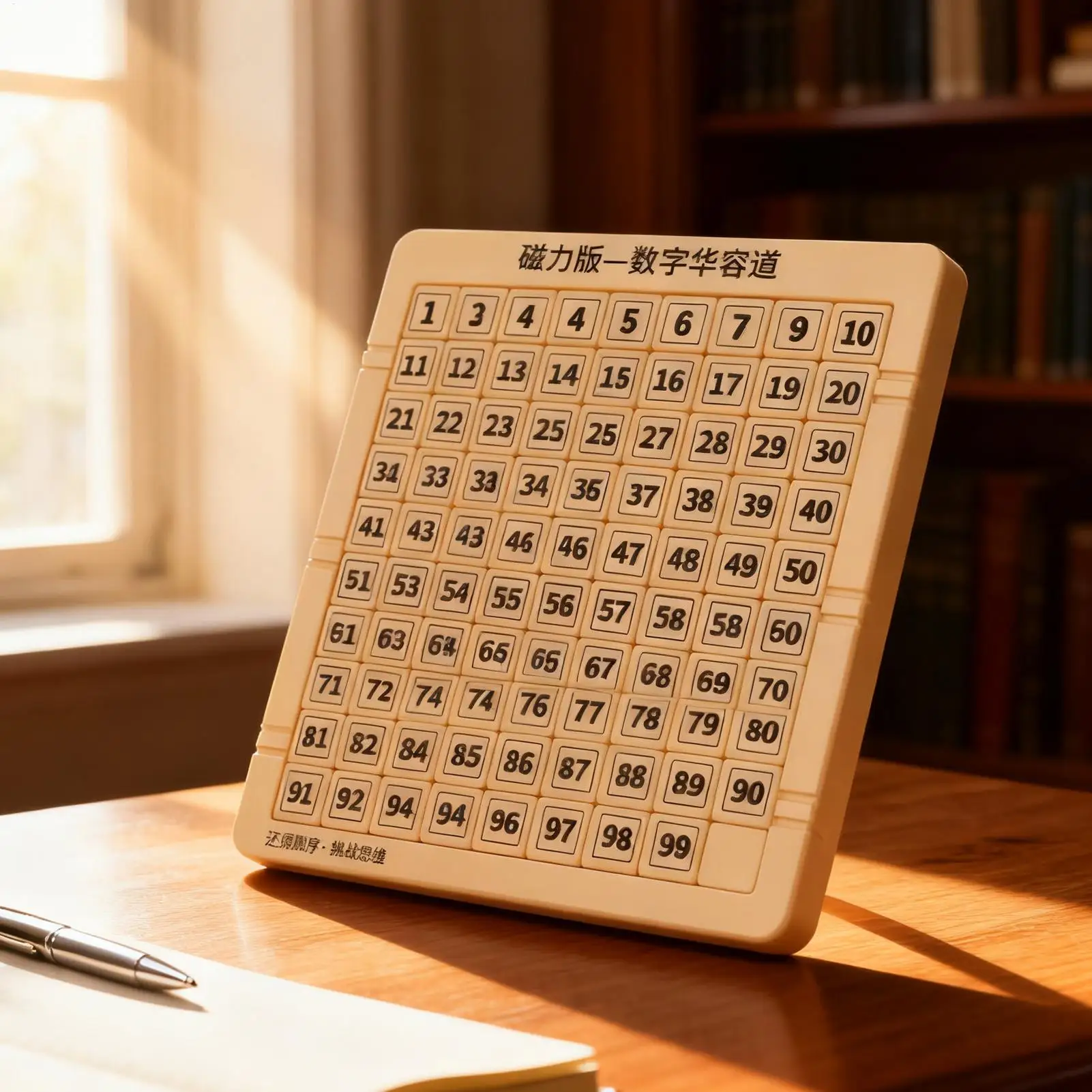 لغز الشريحة المغناطيسي التعليمية 1-99 عدد لعبة خربش المجلس مع قلم للبنين بنات المراهقين عيد الفصح السفر عيد الميلاد التعلم #5