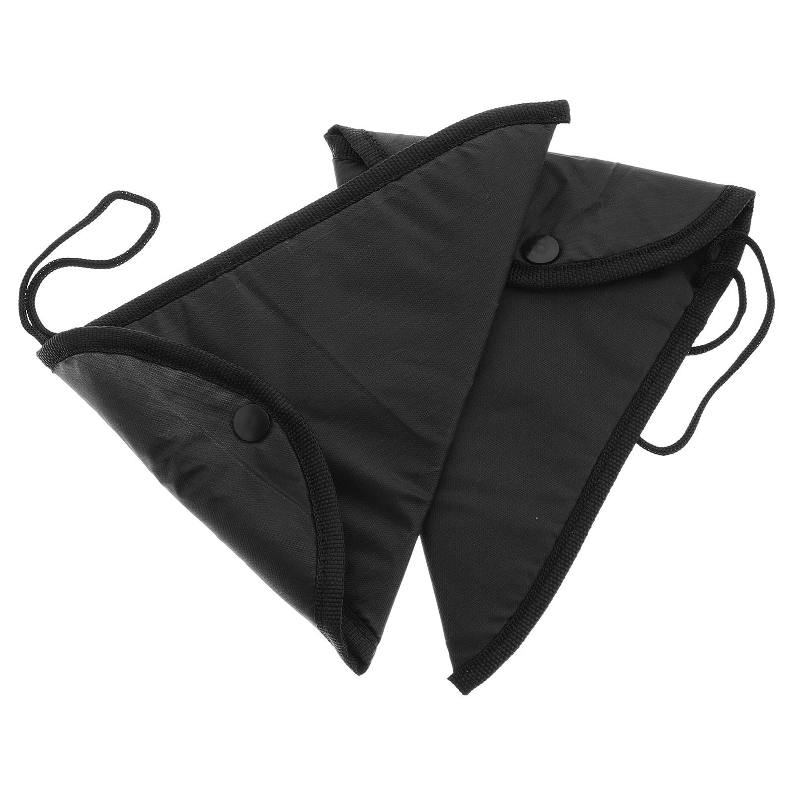 

2Pcs Ocarina Storage Pouch Triangle Shape Portable Musical Instrument Bag Anti-Lost Protector Travel 12 Holes Ocarina Carrying