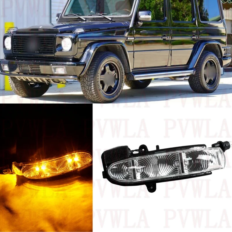 Mirror Turn Light Lamp Indicator 2038201321 2038201421 For Mercedes-Benz G55 AMG 2003 2004 2005 2006 2007 2008 2009 2010 2011