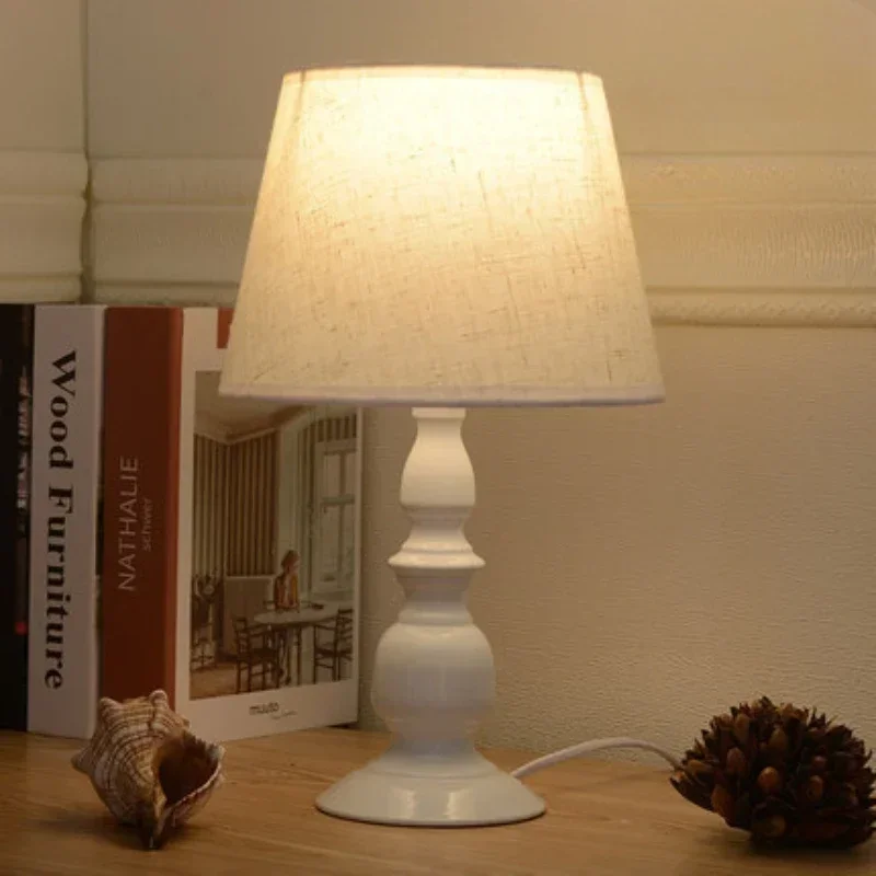 Belle lampe de bureau américaine chambre veilleuses nordique minimaliste moderne salon lampe de chevet
