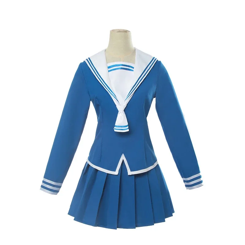 Anime Fruits Basket Honda Tooru Costumi Cosplay Abiti da marinaio Gonna Halloween Uniforme scolastica Costume Parrucca Calzino nero set 6 pezzi