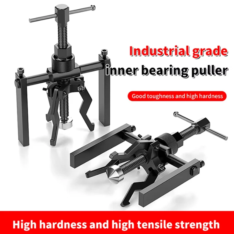 3-Claw Bearing Puller - Versatile & Efficient Inner Gear Extractor, Robust Tool for Maintenance & DIY