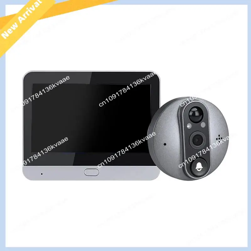 

M01K Tuya Цифровой дверной глазок Умный дом 1080P 120 ° Камера дверного звонка с широким углом обзора, Wi-Fi, ИК-обзор ночного видения, дверной звонок