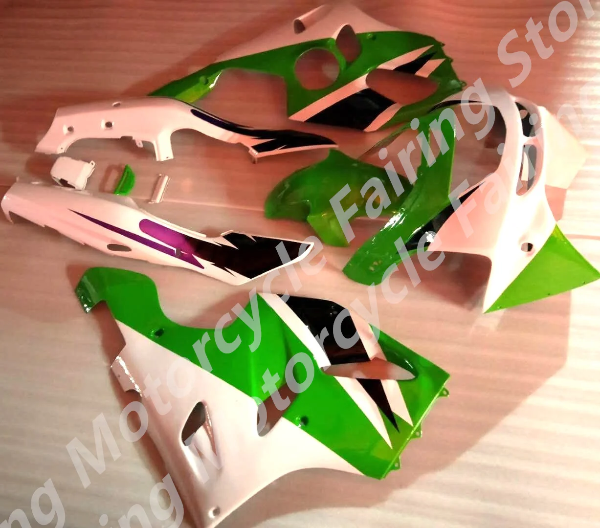 Fairings for Kawasaki ZX6R 636 1994 1995 1996 1997 Motorcycle Bodywork Full Fairing Kit ZX 6R 94 95 96 97  white black green