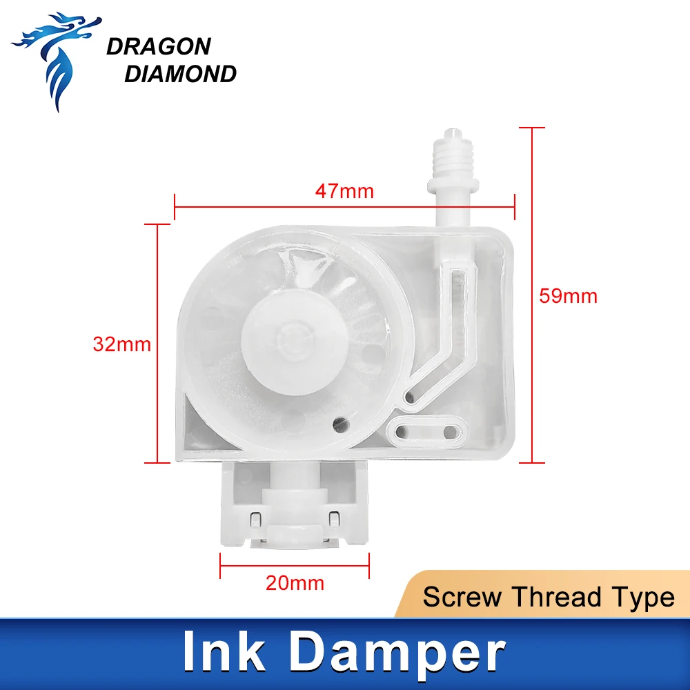 10 Stuks Eco Solvent Uv Inkt Demper Filter Dx5 5113 4720 I3200 Voor Epson 4800 4400 4880 7400 7450 7800 7880 9400 9800 Printer Dumper