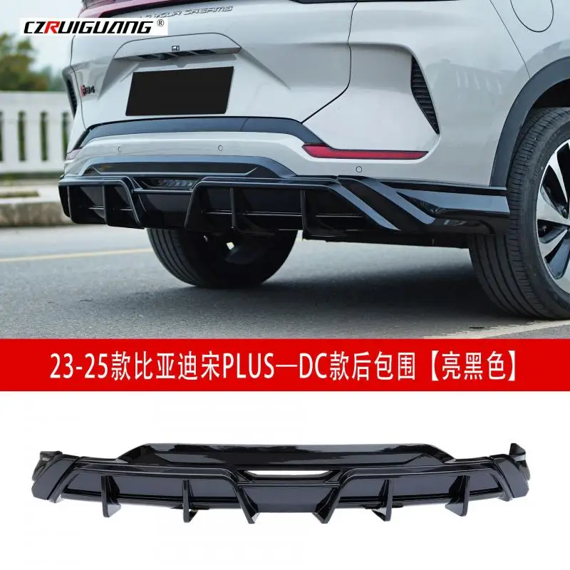 For Byd Song Plus 2022-25 Accessories Byd Seal U Ev Dmi Spoiler Body Kit Modified Front Lip Diffuser Tail Top Wing Fixed Wings