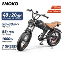 EMOKO C93 Retro Electric Bike 1000W Motor 20\