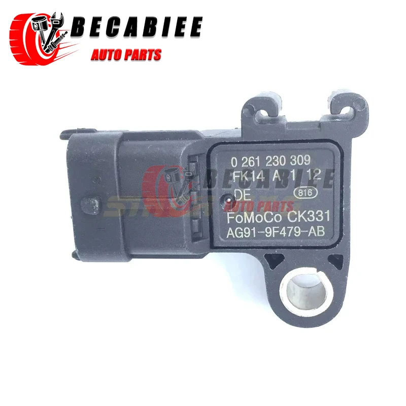 3 BAR Manifold MAP Sensor Boost Pressure Sender For Ford Citroen Jaguar Land Rover Mazda Peugeot Volvo 0261230309 0261230453